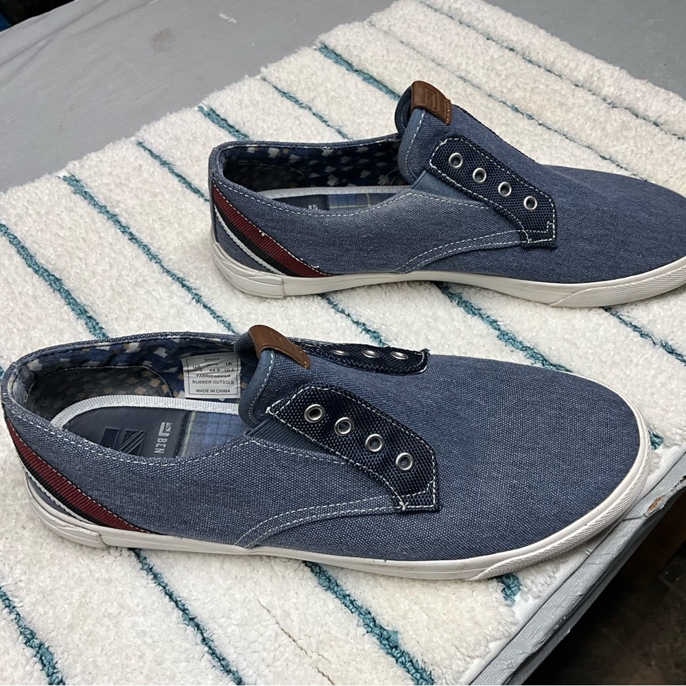 Ben Sherman No Lace Slip In Sneakers - Picture 3 of 7